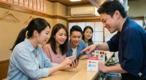 インバウンド外国人と飲食店