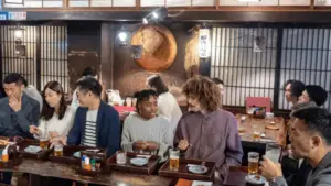 居酒屋と外国人
