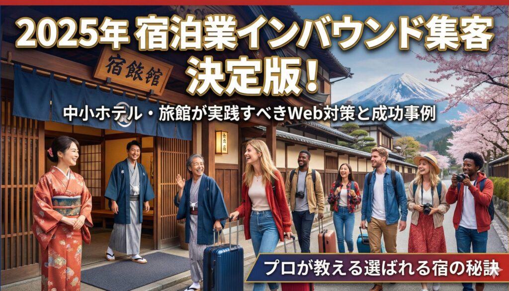 宿泊業のインバウンド集客