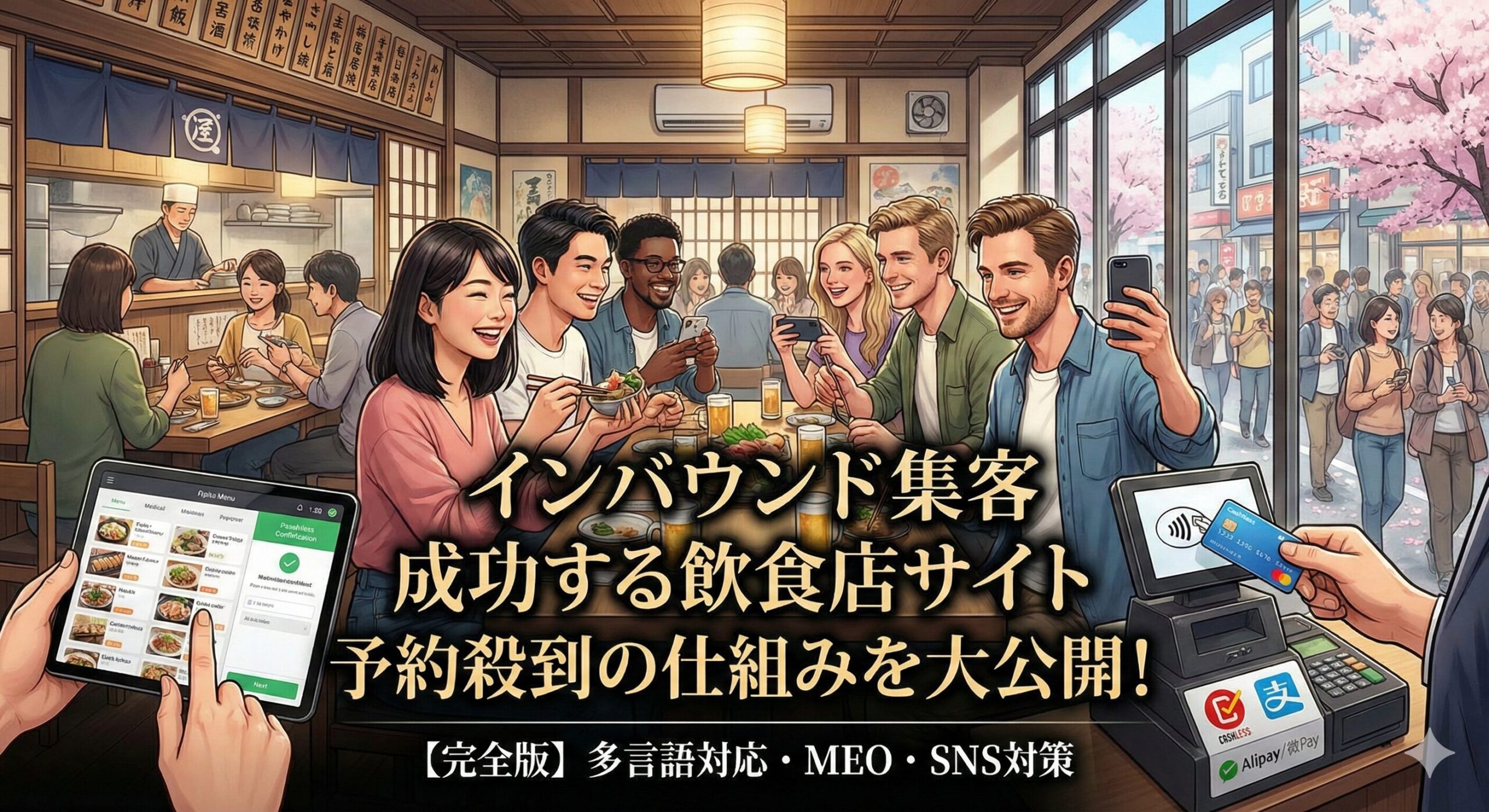 2026年最新】飲食店インバウンド集客の成功法則：店選びで選ばれるサイト