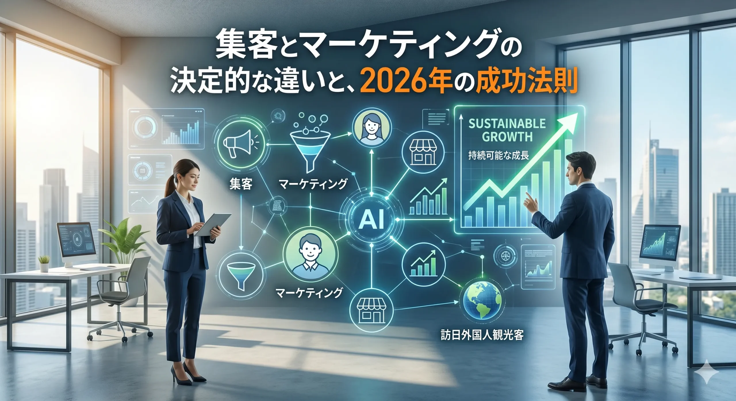 集客ーマーケティング