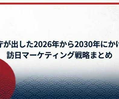 観光庁ーインバウンド戦略