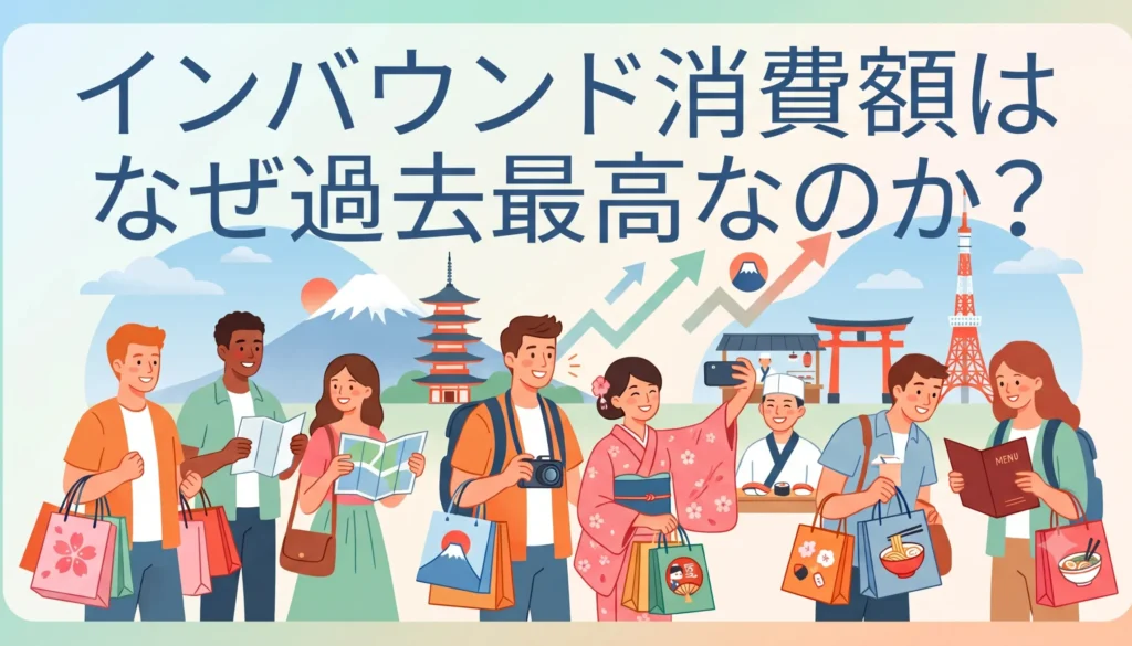 インバウンド消費額3