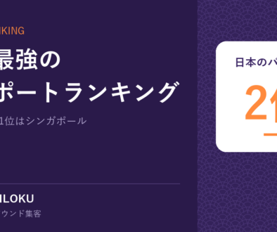 世界最強のパスポートランキング｜日本のパスポート 2位